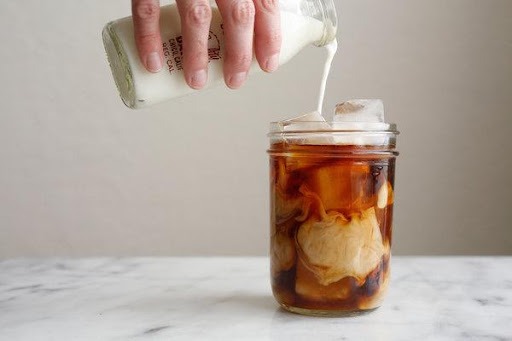 Cold Brew Coffee with Milk